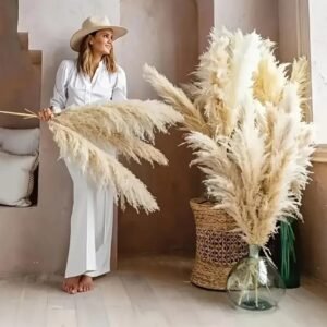 Natural Dried Pampas Grass Bouquet