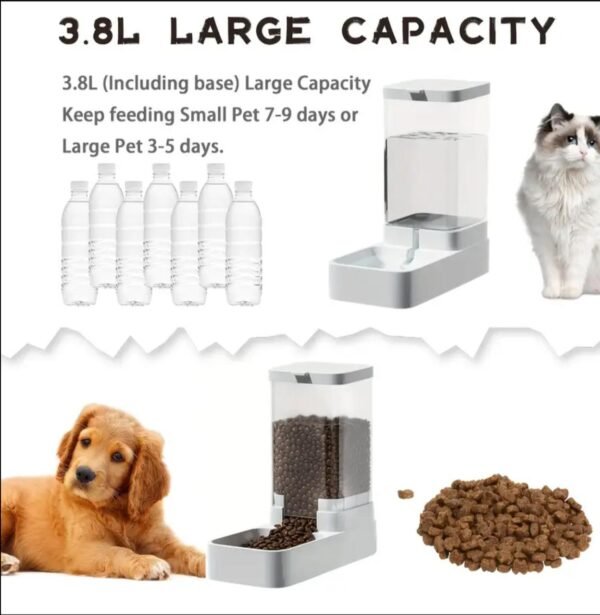 Gravity Pet Feeding and Drinking Set - Image 4