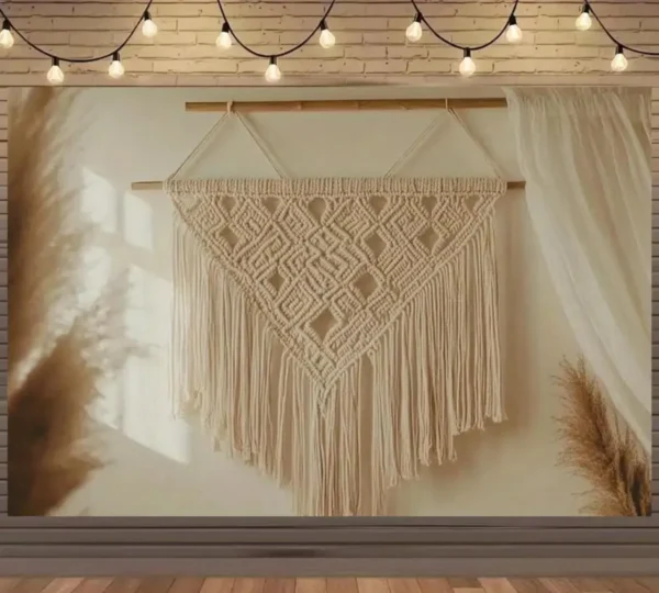 2D banners Boho Macrame Wall