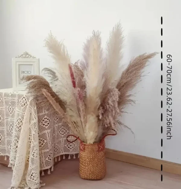 Natural Dried Pampas Grass Bouquet - Image 2