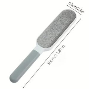 Reusable Dual-Sided Lint & Pet Hair Remover Brush
