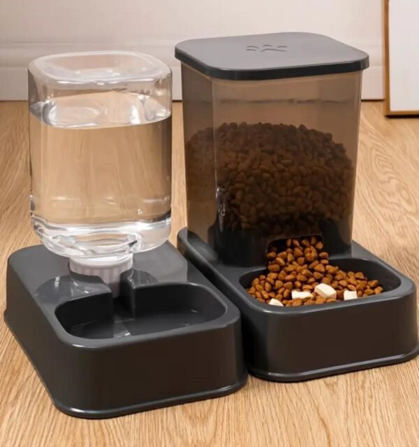 Automatic Cat Feeder and Water Dispenser Set - Image 2